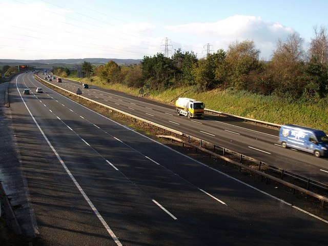 Motorway North Devon.